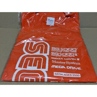 セガ(SEGA)のセガエイジス2500 DXパック同梱 Tシャツ（オレンジ）Lサイズ(ノベルティグッズ)