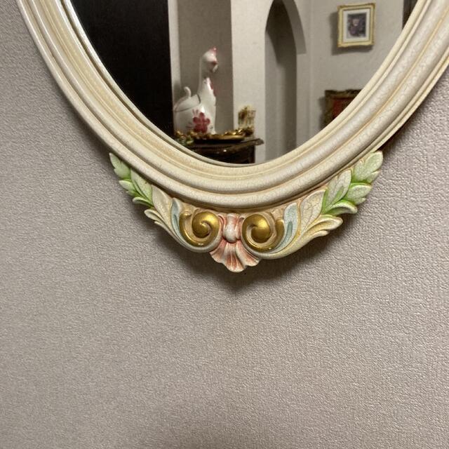 イタリア ロココ 壁掛け 鏡