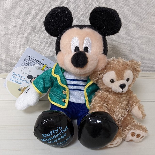 【値下】ダッフィー ミッキー ワンダフルヴォヤッジ ぬいば カバン