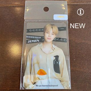 ボウダンショウネンダン(防弾少年団(BTS))の最終価格　BTS JIMIN photo card 透明フォトカード　番号①(K-POP/アジア)