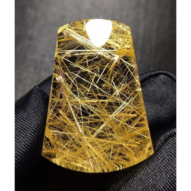 ⭐︎【天然】タイチンクオーツ ルース 15.3g-