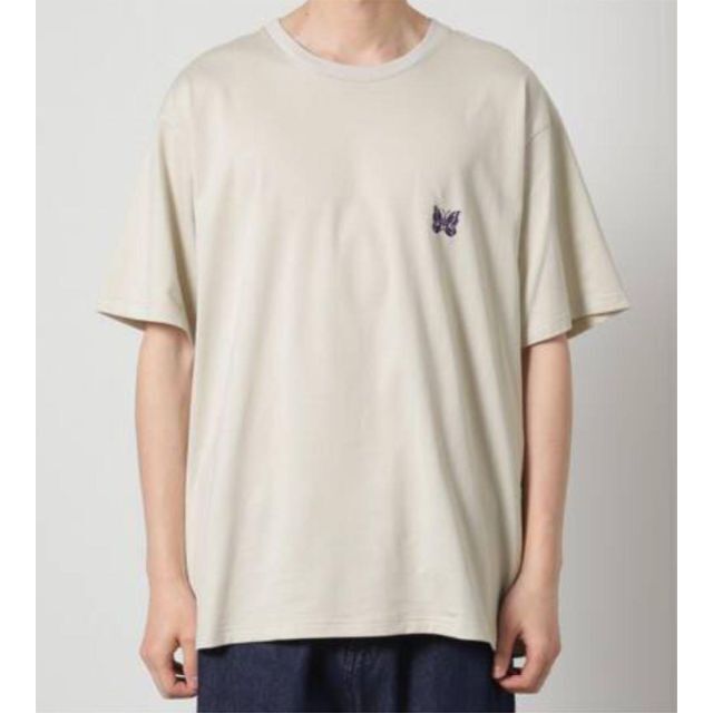 needles tシャツ XL ベージュ ナチュラル ジャーナルスタンダード 直営店から日本全国 新品 ニードルス tシャツ Tシャツ/カットソー(半袖/袖なし)