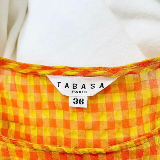 TABASA タバサ◆ワンピース◆チェック◆レディース