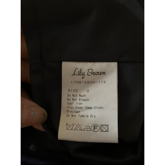 Lily Brown(リリーブラウン)のLily Brown リリー ブラウン チュール　ジョーゼット　ワンピース レディースのワンピース(ミニワンピース)の商品写真