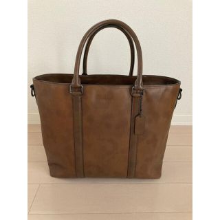 コーチ(COACH)の【希少】期間限定値下げ　ヒョウ柄 レオパード柄 コーチ トートバッグ(ビジネスバッグ)