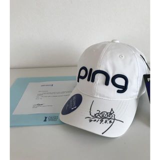 ピン(PING)の渋野日向子　AIG全英オープン優勝記念キャップ(その他)