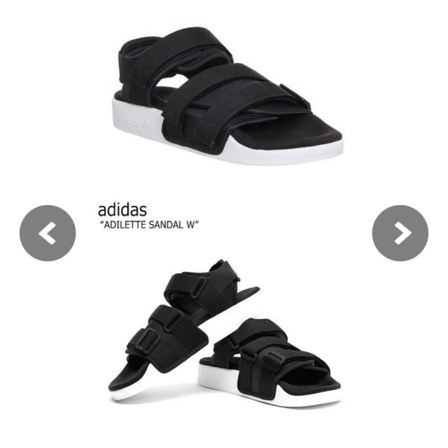 adidas(アディダス)の専用　adidas ADILETTE SANDAL W 23.5 箱有 レディースの靴/シューズ(サンダル)の商品写真