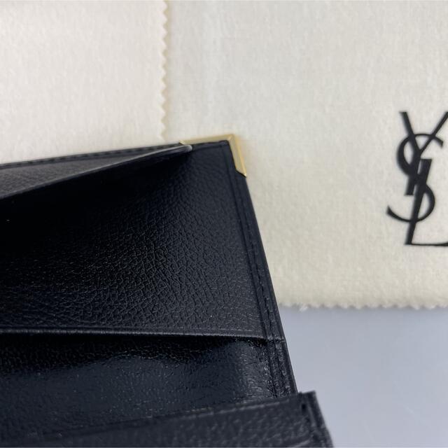 Saint Laurent(サンローラン)の【新品】イヴサンローラン 牛革型押し名刺入れ カードケース 味岡AJIOKA メンズのファッション小物(名刺入れ/定期入れ)の商品写真