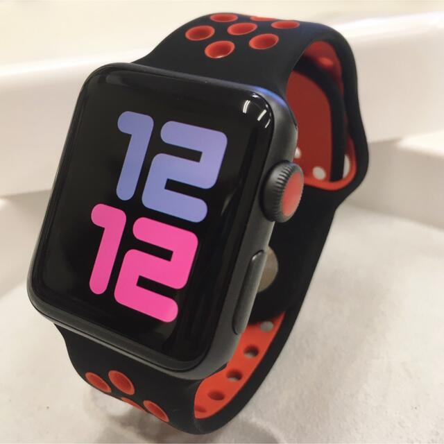 Apple Watch series3 38mm アップルウォッチ 黒