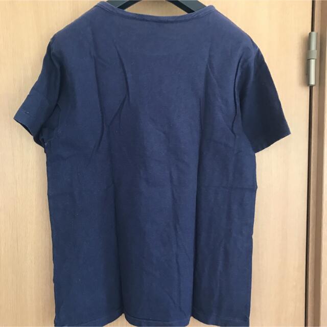 Kappa(カッパ)のkappaカッパTシャツLネイビー メンズのトップス(Tシャツ/カットソー(半袖/袖なし))の商品写真