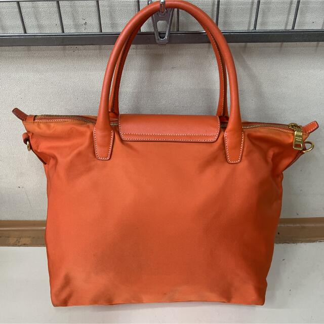 PRADA(プラダ)のプラダ PRADA ナイロントートバッグ  オレンジ レディースのバッグ(トートバッグ)の商品写真