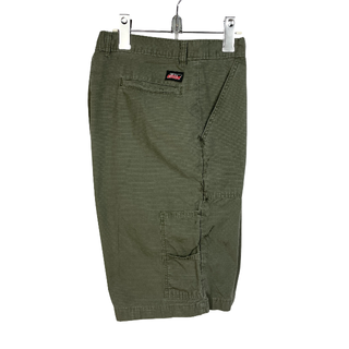 USA Dickies ディッキーズ ハーフパンツ カーキ 緑 34インチ