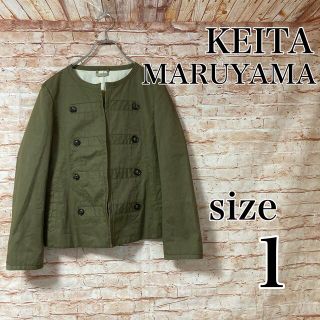 ケイタマルヤマ(KEITA MARUYAMA TOKYO PARIS)のケイタマルヤマ KEITA MARUYAMA ジャケット ノーカラー 羽織り 1(ノーカラージャケット)