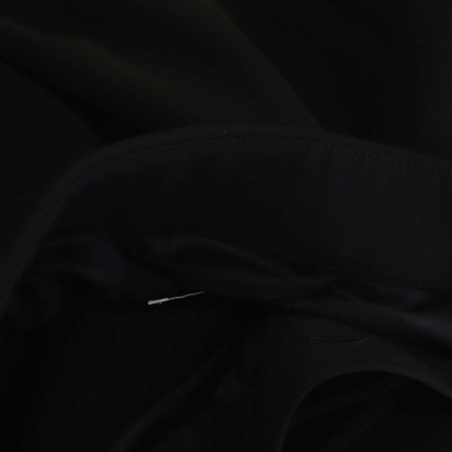 バレンシアガ BALENCIAGA ウールシャツ ジャケット ステンカラー 黒