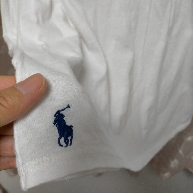 Ralph Lauren(ラルフローレン)のラルフローレン　スポーツ　レディースLL 白Tシャツ レディースのトップス(Tシャツ(半袖/袖なし))の商品写真