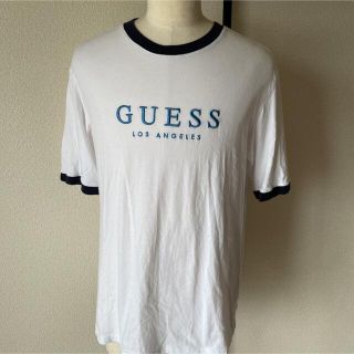 ゲス(GUESS)のゲスTシャツ刺繍ロゴ(Tシャツ/カットソー(半袖/袖なし))