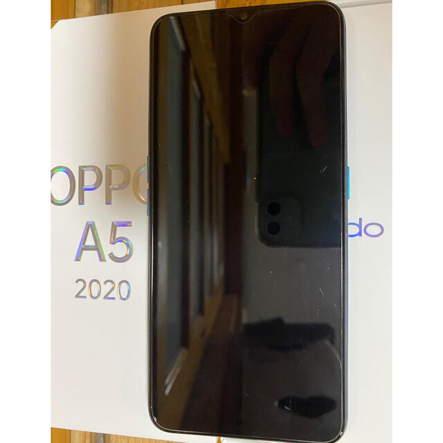 スマートフォン/携帯電話OPPO A5 2020 グリーン 64GB 版simフリー