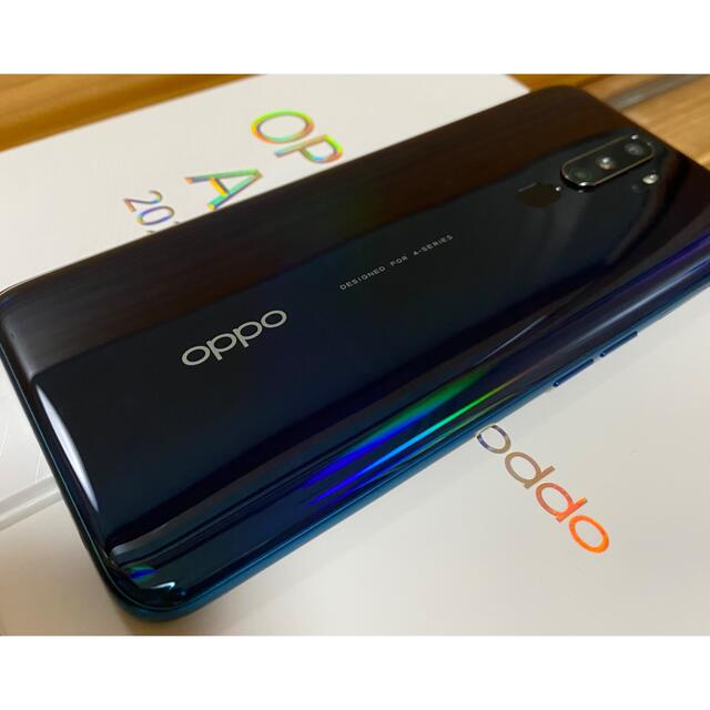 スマートフォン/携帯電話OPPO A5 2020 グリーン 64GB 版simフリー