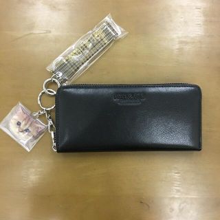 ポールアンドジョー(PAUL & JOE)のポールアンドジョー 革財布 牛革 長財布 猫柄 ヌネット PAUL & JOE(財布)