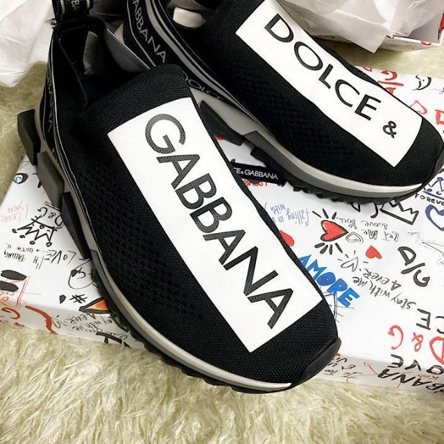 日本未入荷【超美品】Dolce & Gabbana ソレント スニーカー 26cm ...