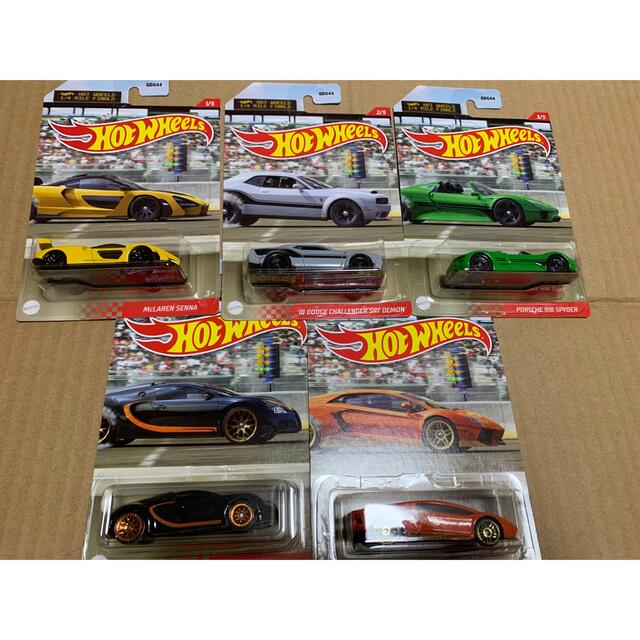 hotwheels  100%  hotrod  5台セット‼️