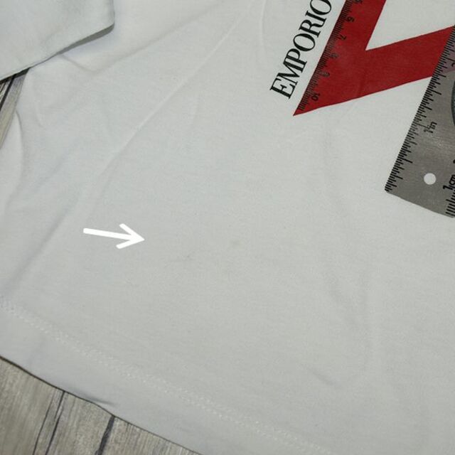 Emporio Armani(エンポリオアルマーニ)のエンポリオアルマーニ　子ども用ロングスリープTシャツ◇8A　美品　クリーニグ済み キッズ/ベビー/マタニティのキッズ服男の子用(90cm~)(Tシャツ/カットソー)の商品写真