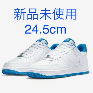 ナイキ(NIKE)のNike Air Force1 ナイキ エアフォースワン ブルー 24.5cm(スニーカー)