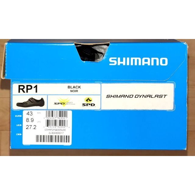 SHIMANO(シマノ)の★未使用★シマノ RP1 SPD-SL/SPD両対応 43(27.2cm) スポーツ/アウトドアの自転車(ウエア)の商品写真