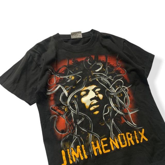 バンドTシャツ　半袖　ジミ・ヘンドリックス　黒　ビンテージ　シングルステッチ メンズのトップス(Tシャツ/カットソー(半袖/袖なし))の商品写真