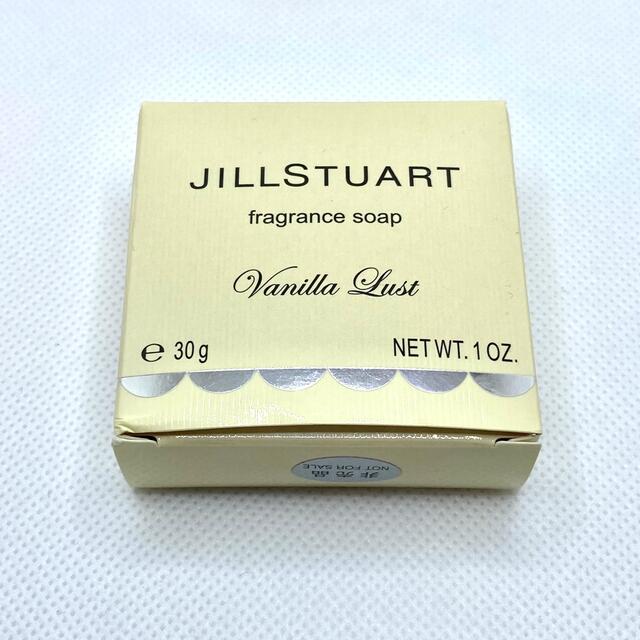 JILLSTUART(ジルスチュアート)の【新品未使用品】JILL 非売品フレグランスソープ ヴァニララスト  コスメ/美容のボディケア(ボディソープ/石鹸)の商品写真