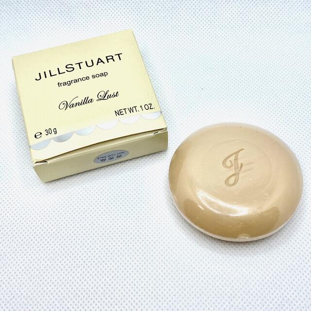 JILLSTUART(ジルスチュアート)の【新品未使用品】JILL 非売品フレグランスソープ ヴァニララスト  コスメ/美容のボディケア(ボディソープ/石鹸)の商品写真