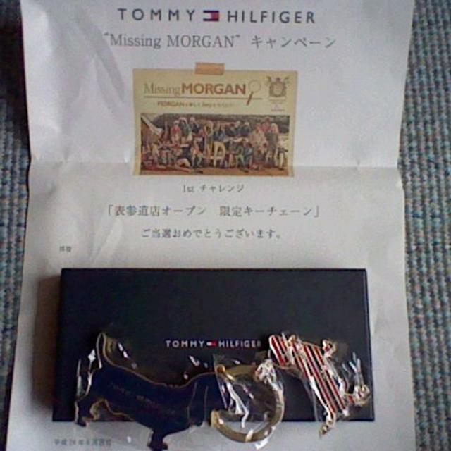 TOMMY HILFIGER(トミーヒルフィガー)のトミー ヒルフィガー限定キーチェーン/TOMMY HILFIGERキーホルダ メンズのファッション小物(キーホルダー)の商品写真