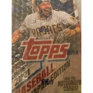 MLB 2021 TOPPS BASEBALL JAPAN EDITION(Box/デッキ/パック)