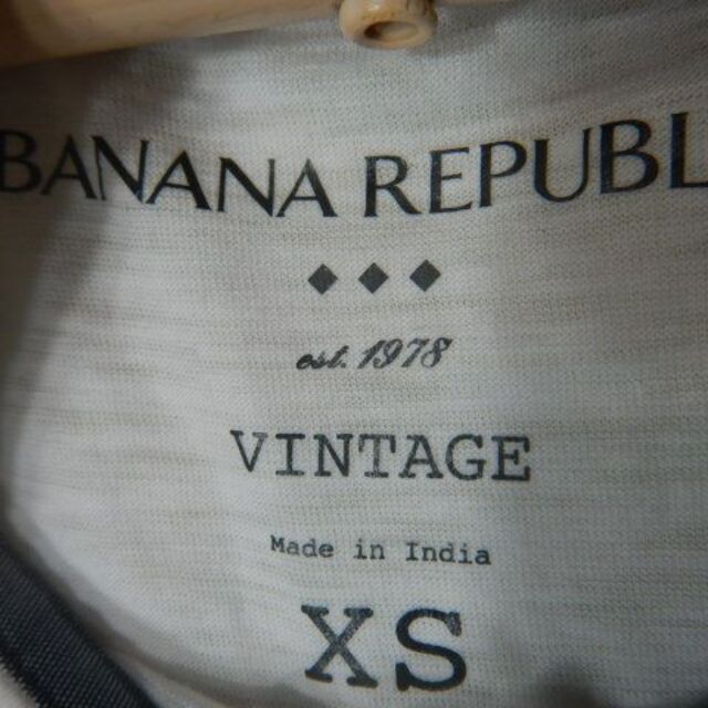 Banana Republic(バナナリパブリック)の7751　バナナ　リパブリック　バナリパ　半袖　ボーダー　デザイン　ポロシャツ メンズのトップス(ポロシャツ)の商品写真