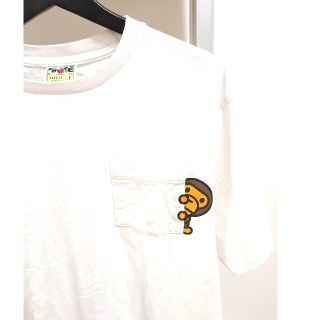 アベイシングエイプ(A BATHING APE)のA BATHING APE BABY MILO エイプ マイロ ポケットTシャツ(Tシャツ/カットソー(半袖/袖なし))