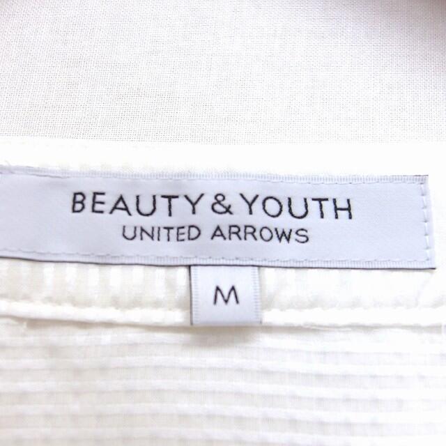 BEAUTY&YOUTH UNITED ARROWS(ビューティアンドユースユナイテッドアローズ)のユナイテッドアローズ BEAUTY&YOUTH シャツ ブラウス 丸首 半袖 レディースのトップス(シャツ/ブラウス(半袖/袖なし))の商品写真