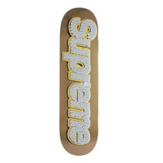 シュプリーム(Supreme)のSupreme Bling Box Logo スケートボード "Gold"(スケートボード)