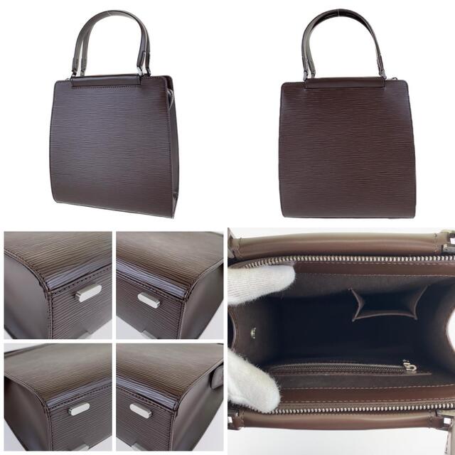 美品 LOUIS VUITTON ルイヴィトン エピ フィガリPM ブラウン モカ