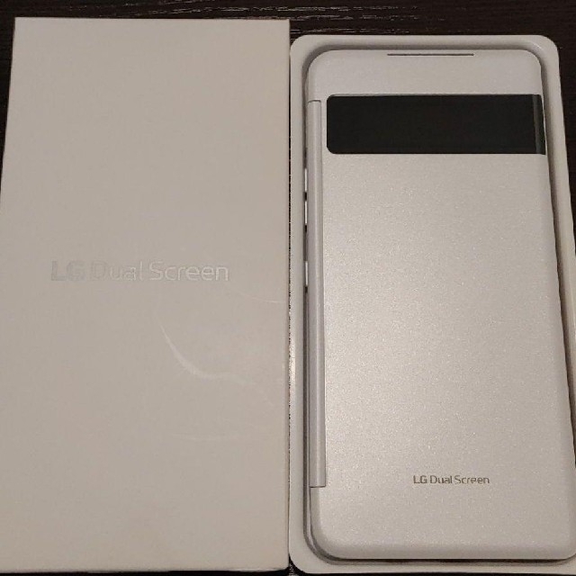 LG Electronics - デュアルスクリーン LG VELVET L-52A用 オーロラホワイトの通販 by セフィーs shop