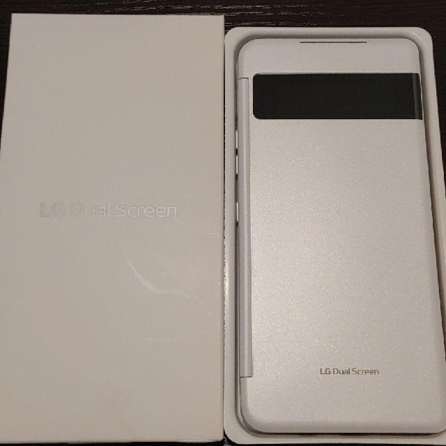 デュアルスクリーン LG VELVET L-52A用 オーロラホワイト | www