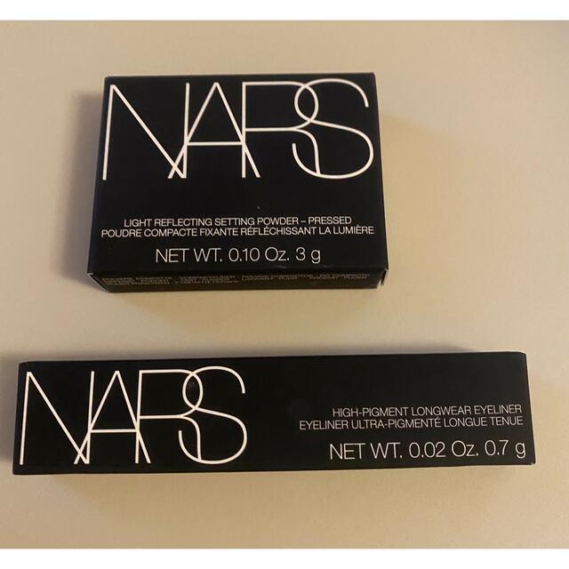 NARS(ナーズ)の【新品】NARSパウダープレストＮミニ&アイライナー コスメ/美容のベースメイク/化粧品(フェイスパウダー)の商品写真