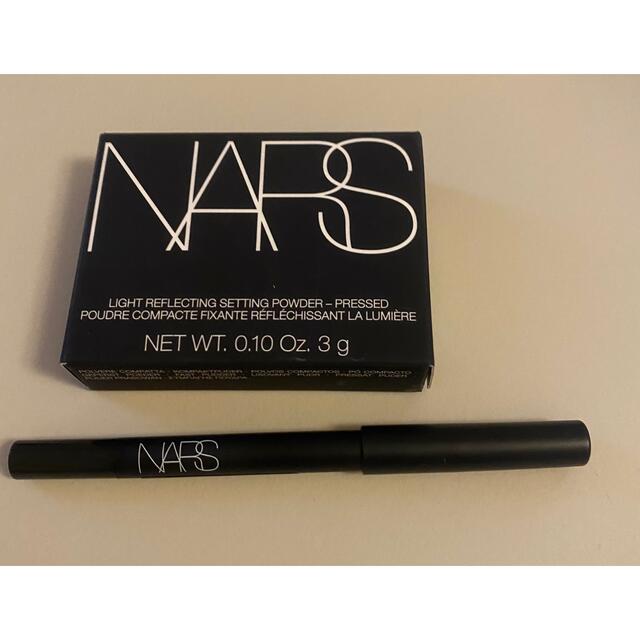 NARS(ナーズ)の【新品】NARSパウダープレストＮミニ&アイライナー コスメ/美容のベースメイク/化粧品(フェイスパウダー)の商品写真