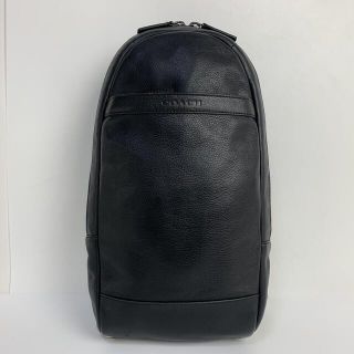 コーチ(COACH)の極美品★コーチ メンズ COACH  レザー スリング パック ボディバッグ(ボディーバッグ)