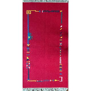 インドキリム ウール 手織り の通販 by マーク'｜ラクマ
