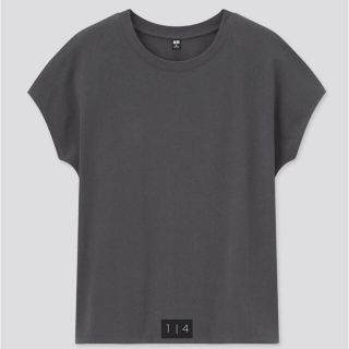 ユニクロ(UNIQLO)のUNIQLOスムースコットンフレンチスリーブT(Tシャツ(半袖/袖なし))