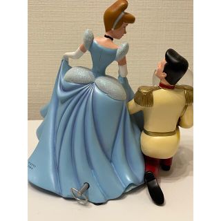 Disney - 未使用 シンデレラと王子 ガラスの靴スノードーム オルゴール