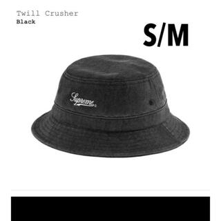 シュプリーム(Supreme)のSupreme Twill Crusher Black S/M(ハット)