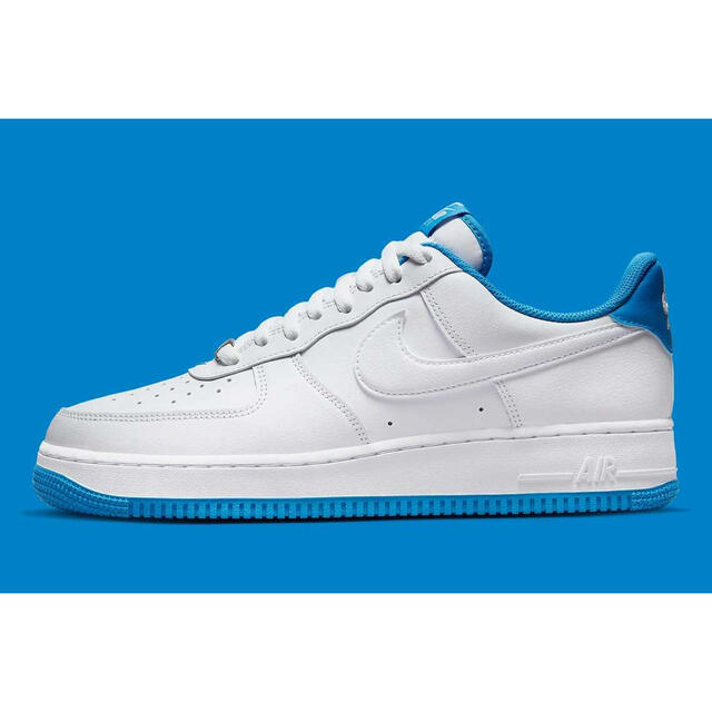 NIKE(ナイキ)のNike Air Force1 ナイキ エアフォースワン ホワイト/ブルー 24 メンズの靴/シューズ(スニーカー)の商品写真