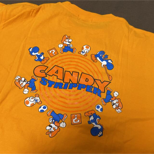 Candy Stripper スーパーマリオ ビッグTシャツ