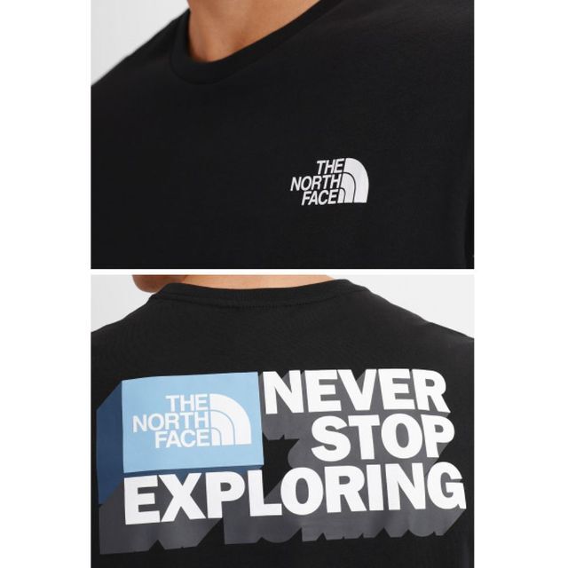 THE NORTH FACE(ザノースフェイス)のノースフェイス 半袖Tシャツ NSE GRAPHIC 黒 XXLサイズ メンズのトップス(Tシャツ/カットソー(半袖/袖なし))の商品写真